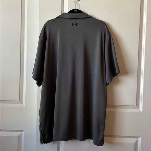 Under Armour Dark Gray Polo Shirt 4XL - Picture 4 of 9